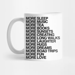 More sleep Mug